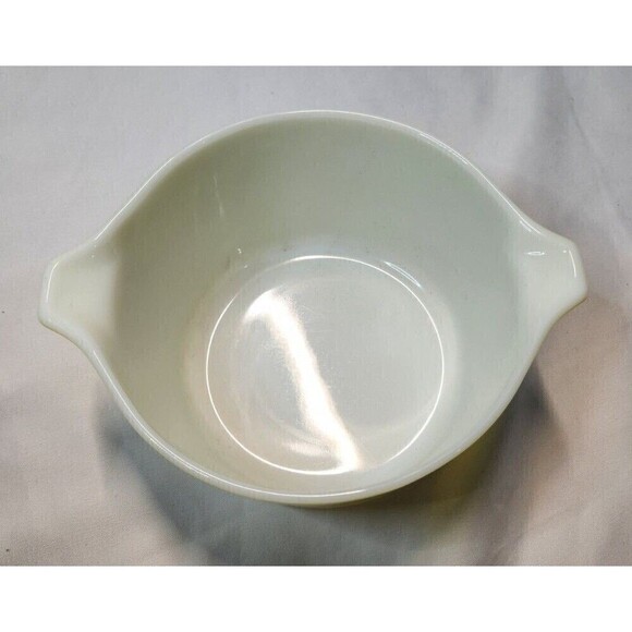 Vintage Pyrex 473 1 Quart Casserole Baking Yellow Round No Lid USA - Picture 3 of 6